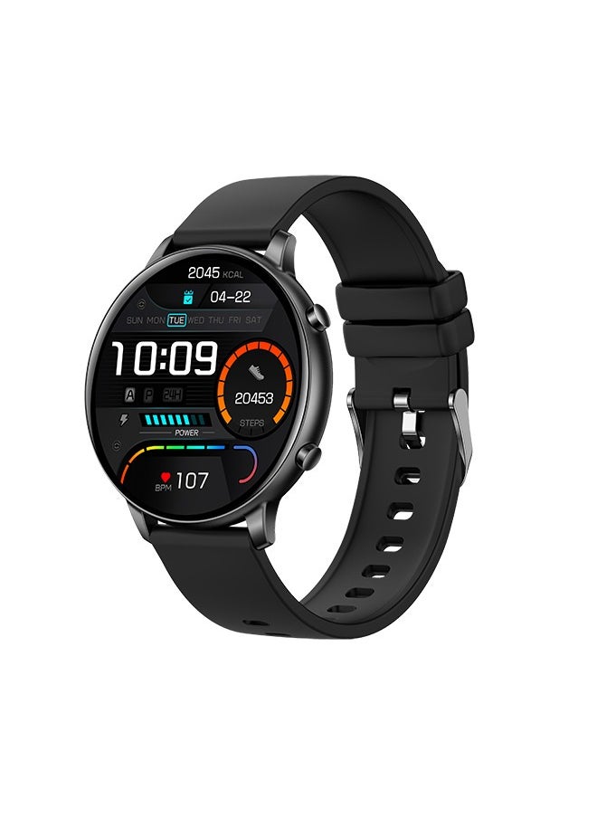 Arabest - Smart Watch,Waterproof Design,Bluetooth Call and Health Check,Compatible with iPhone and Android,Long Battery Life,English and Arabic Language Support(Black) - Image 1