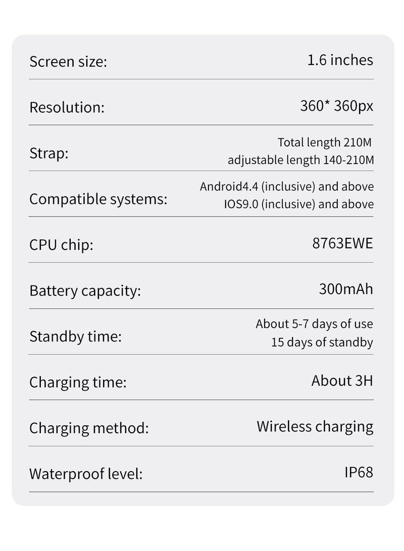 AROAQ WATCH GT 4 Pro Plus Smart Watch Men 1.6 Inch AMOLED HD Screen IP68 Waterproof Long Battery Latest Smartwatch Brown  - Image 5