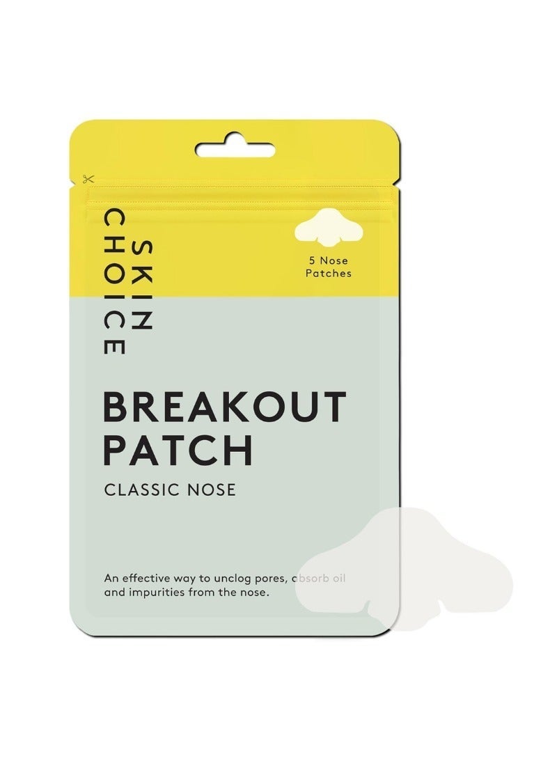 SKIN CHOICE SkinChoice Breakout Patch Classic Nose (Travel Edition) - Pack of 5 - Image 1