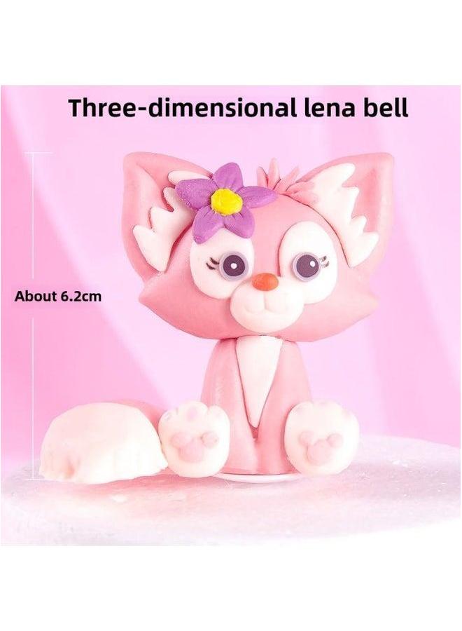2022 Baking Cake Decorating Cartoon Series Cute Fox Doll Ornaments Plug In Brand Internet Celebrity Dress Up-Color:Cute 03  - Image 5