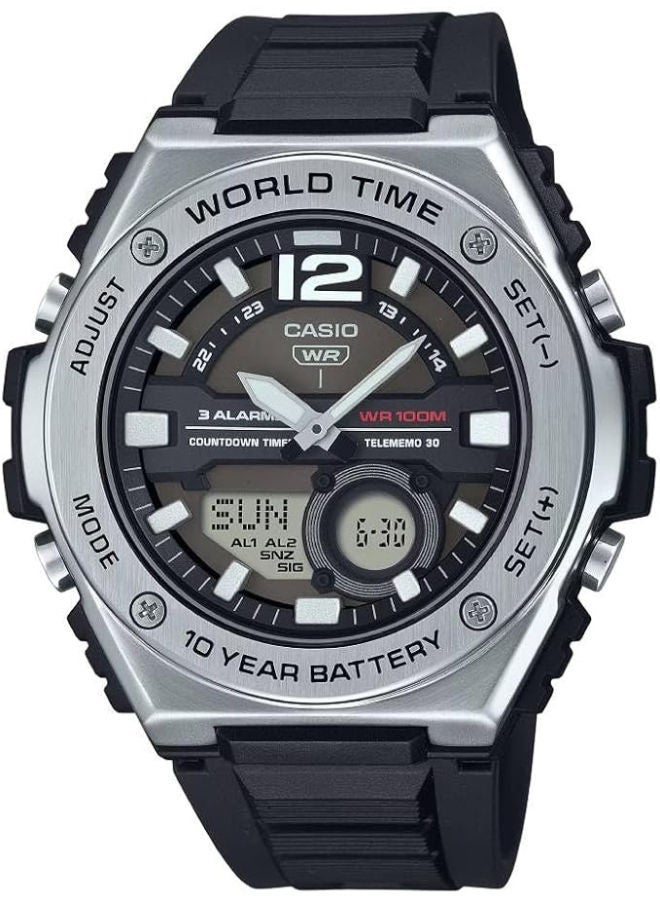 CASIO Resin Digital Wrist Watch  MWQ-100-1AVDF - Image 1