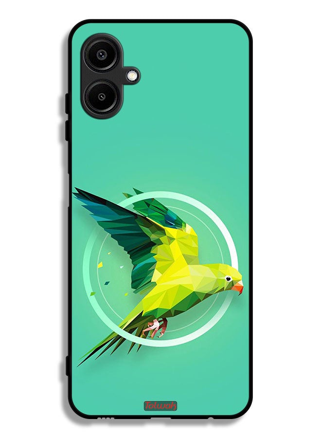 Tolwak Samsung Galaxy F06 5G Protective Case Cover Parrot Abstract Art - Image 1