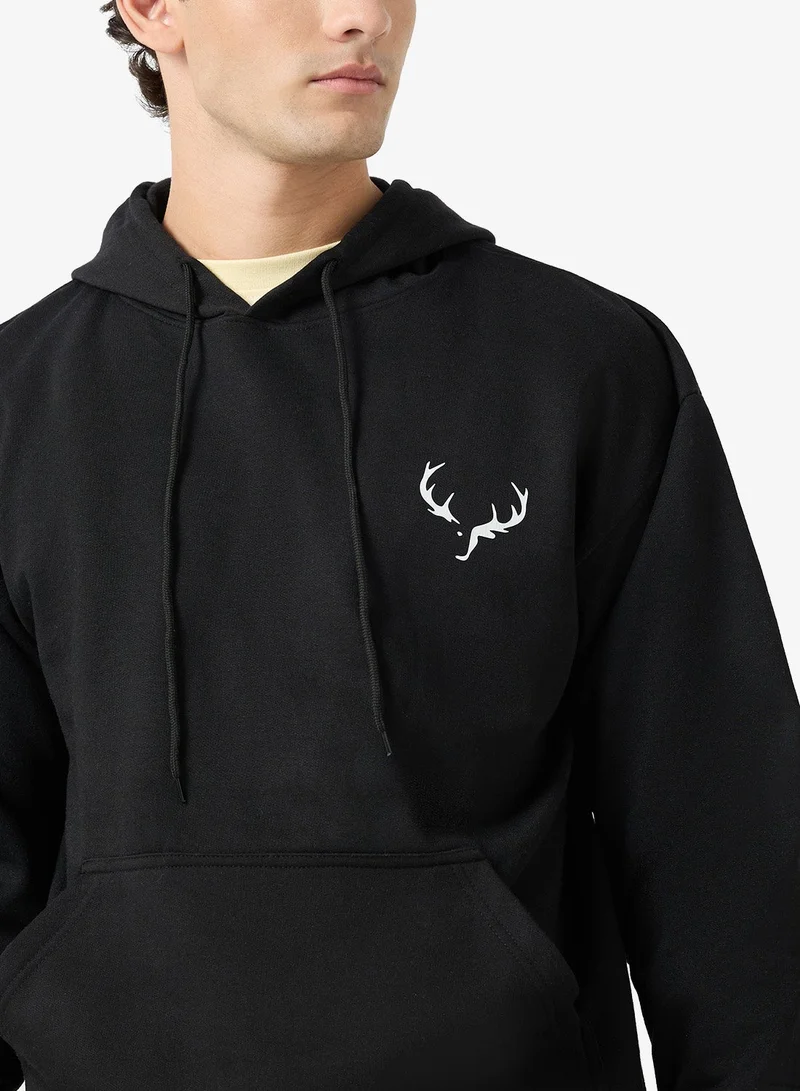 Seventy Five Basics  Regular Fit Hoodie for Men | Best Price UAE