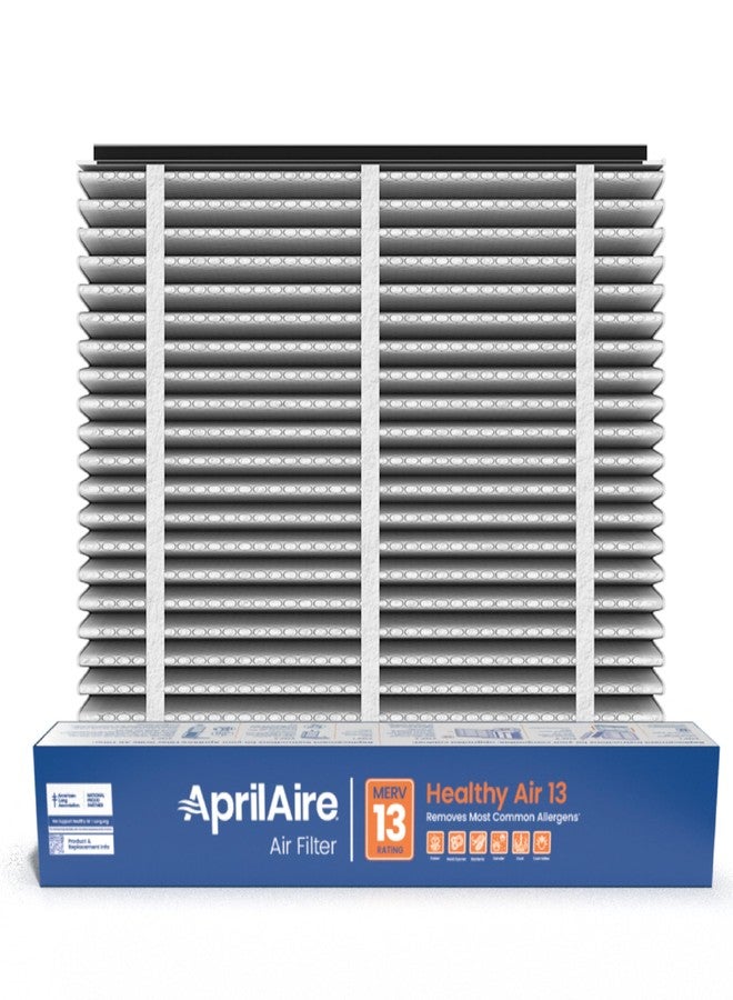 ابريليير فلتر بديل AprilAire 613 لجهاز تنقية الهواء المنزلي الكامل AprilAire 1625FG - MERV 13، منزل صحي مضاد للحساسية، فلتر هواء 16x25x4 (عبوة من قطعة واحدة) - Image 1