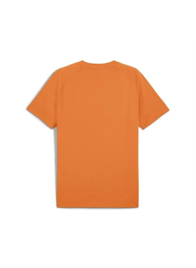 Puma Orange Glo PUMATECH Pocket Tee Men for Men | Best Price UAE