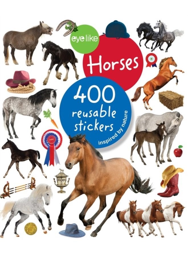 ملصقات عيون الخيول - غلاف ورقي