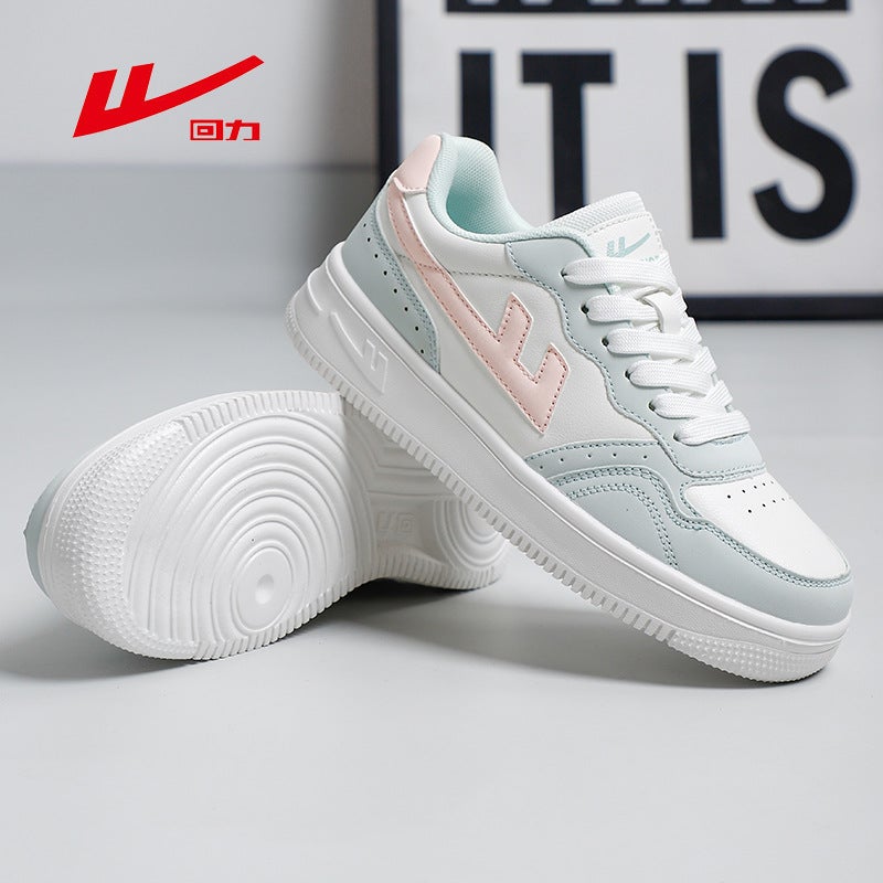 New Sneakers, Ultra-Light Soft-Soled Sports Shoes for Male and Female Students, Couple Models, Casual and Versatile, Trendy White Shoes - Image 1