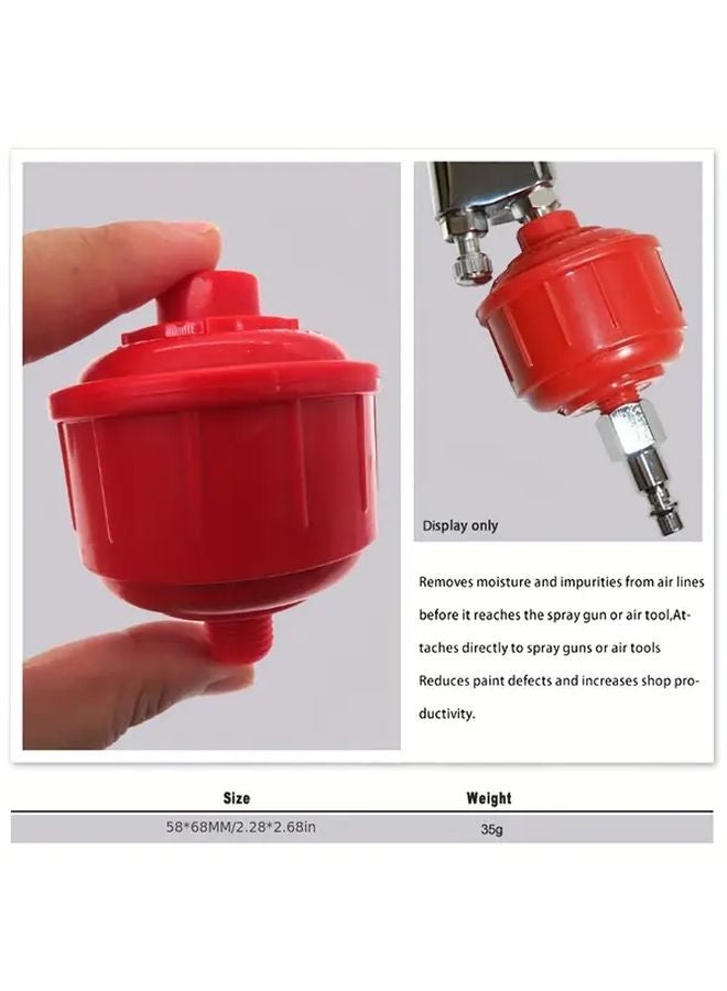 5pcs High Efficiency In Line Moisture Filters Oil Water Separators for Paint Spray Guns - Image 4