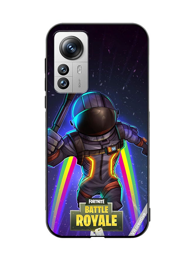 VR CREATIVE Protective Case Cover For Xiaomi 12X Fortnite Space Bomber Design Multicolour - Image 1
