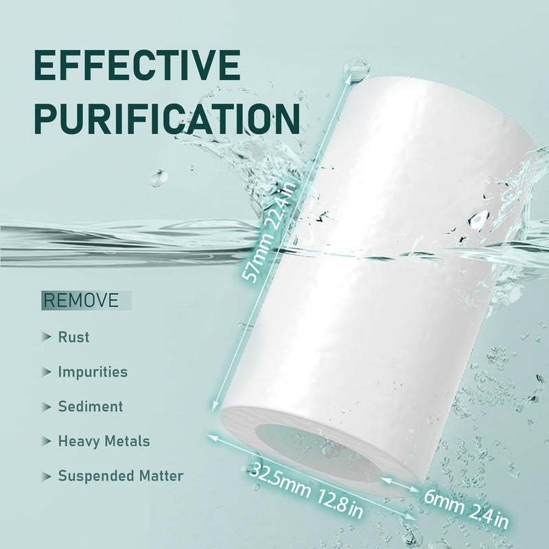 ATQ 3 pp Cotton Filter Elements Replacement for 720° rotatable Water Filter (Asin: B0F8QQCQT2) filter cartridges Removes Chlorine Fluoride Heavy Metal (Aerator720 Filter Cartridge pro- 3 pp) - Image 3