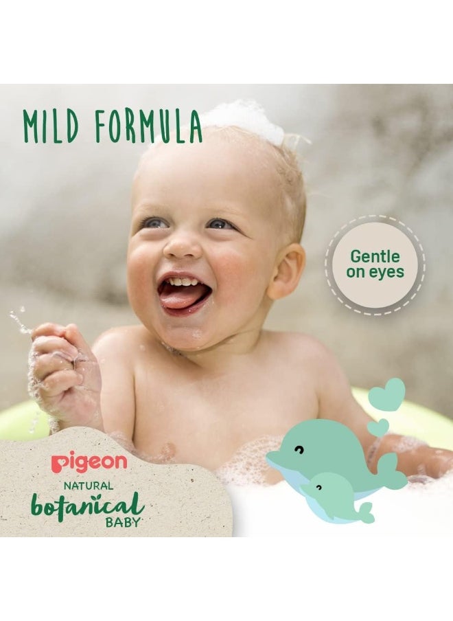 pigeon Pigeon Natural Botanical Baby Shampoo, Hypoallergenic, Good for Sensitive Skin, With Olive Oil and Argan Oil, 500ml, White  - Image 5