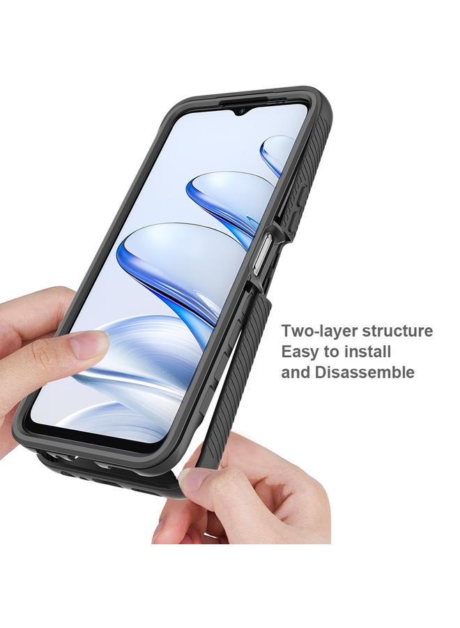 اس-توب جراب لهاتف Honor X8 5G / X6 4G / 70 Lite Starry Sky بلون سادة مقاوم للصدمات مصنوع من مادة TPU الشفافة - Image 3