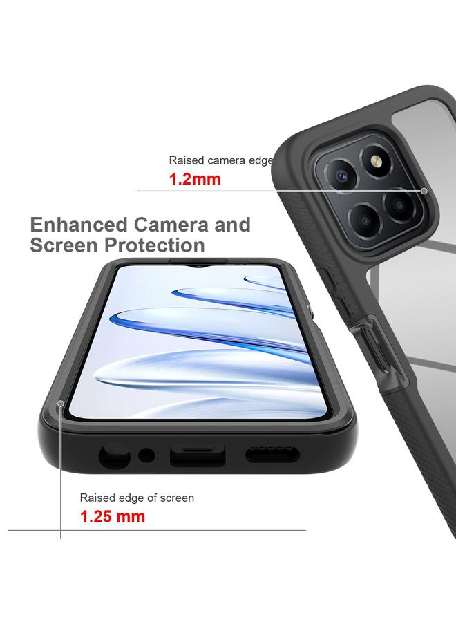 اس-توب جراب لهاتف Honor X8 5G / X6 4G / 70 Lite Starry Sky بلون سادة مقاوم للصدمات مصنوع من مادة TPU الشفافة - Image 4