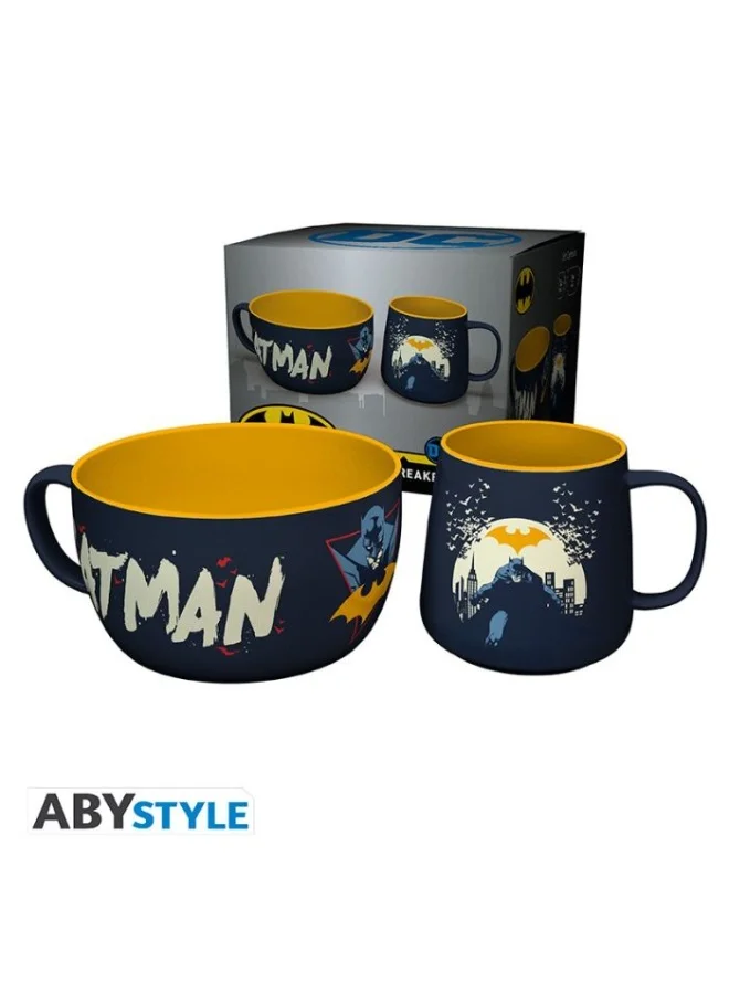 ABYstyle ABYstyle DC COMICS - Breakfast Set Mug + Bowl - Batman Iconic