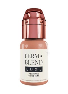 Perma Blend Luxe Lip Pigments Peach Veil 15Ml: Organic Lip Tattoo Ink : Semi-Permanent Lip Color For Natural, Long-Lasting Results Lxpv1/2-S  - Image 1
