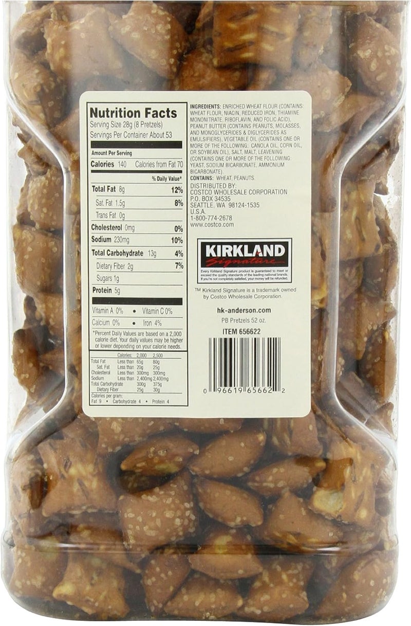 Kirkland Signature Peanut Butter Filled Pretzel Nuggets - Image 3