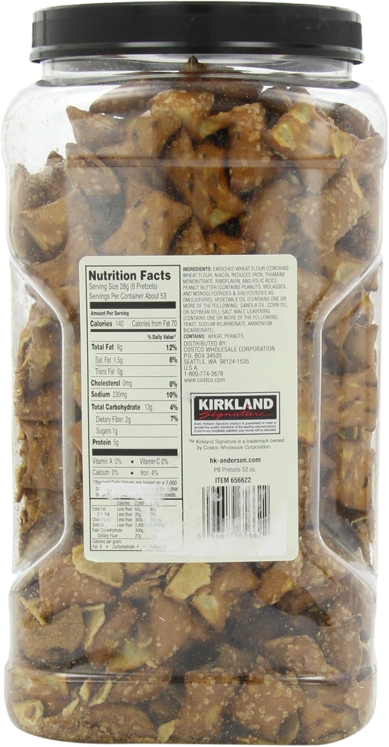 Kirkland Signature Peanut Butter Filled Pretzel Nuggets - Image 2