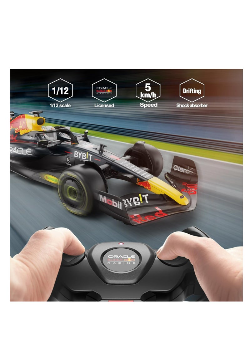FUNFY - FUNFY Red Bull RB18 RC Formula 1 Car | 1:12 Scale | F1 Racing Collection | 2.4GHz Remote Control | High-Speed ABS Car for Kids & Adults - Image 1