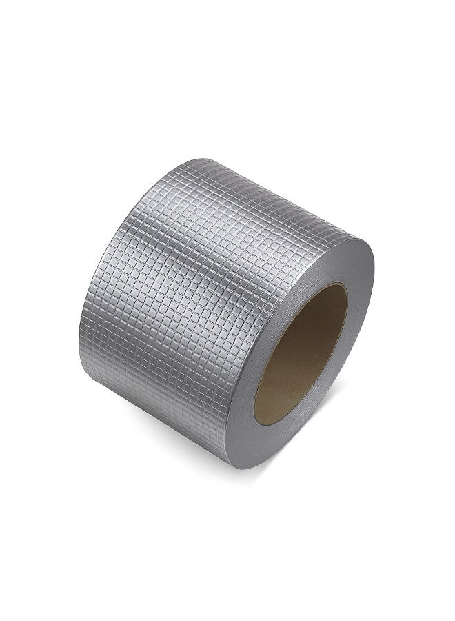 Fusion Luke Waterproof Tape 10cm x 5m | High Polymer Butyl Rubber Sealant Tape | Aluminum Foil Leak Repair Tape | Roof, Pipe, Window, Gutter & Car Sealing Tape – Heat & Cold Resistant - Image 3