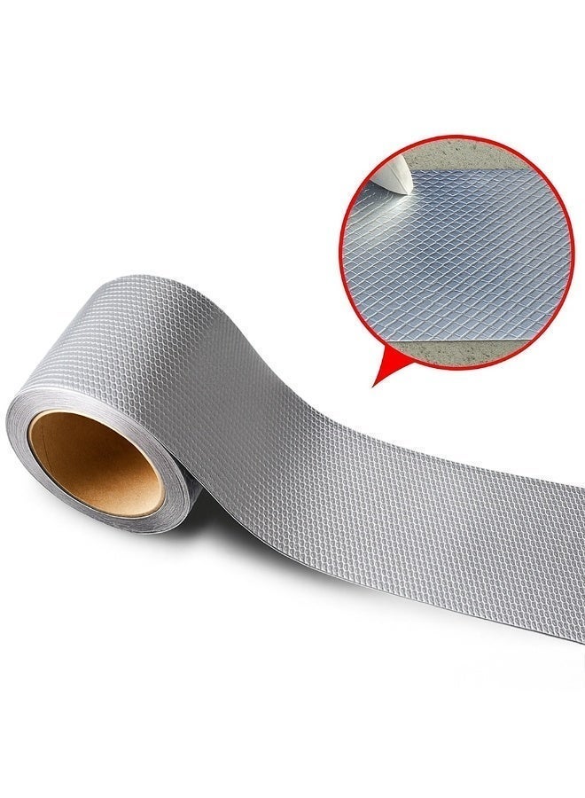 Fusion Luke Waterproof Tape 10cm x 5m | High Polymer Butyl Rubber Sealant Tape | Aluminum Foil Leak Repair Tape | Roof, Pipe, Window, Gutter & Car Sealing Tape – Heat & Cold Resistant - Image 2