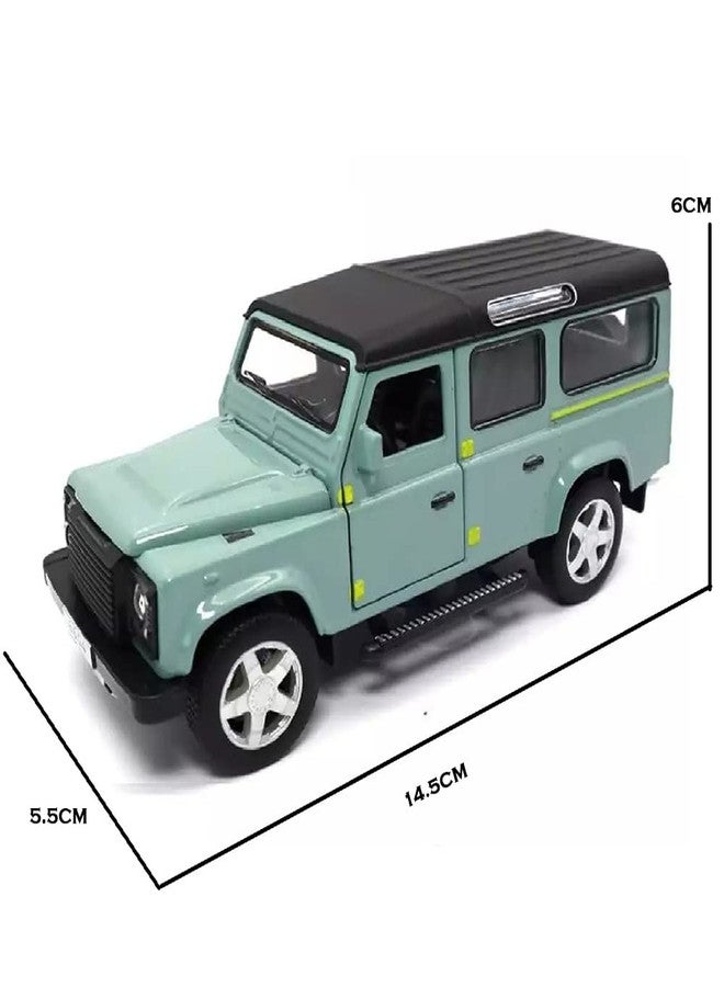 VARIYA ENTERPRISE Exclusive Alloy Metal Pull Back Die-cast Car 1/32 Defender Diecast Metal Pullback Toy car with Openable Doors, Light Music Boys Gifts Toy【 RED 】 - Image 2