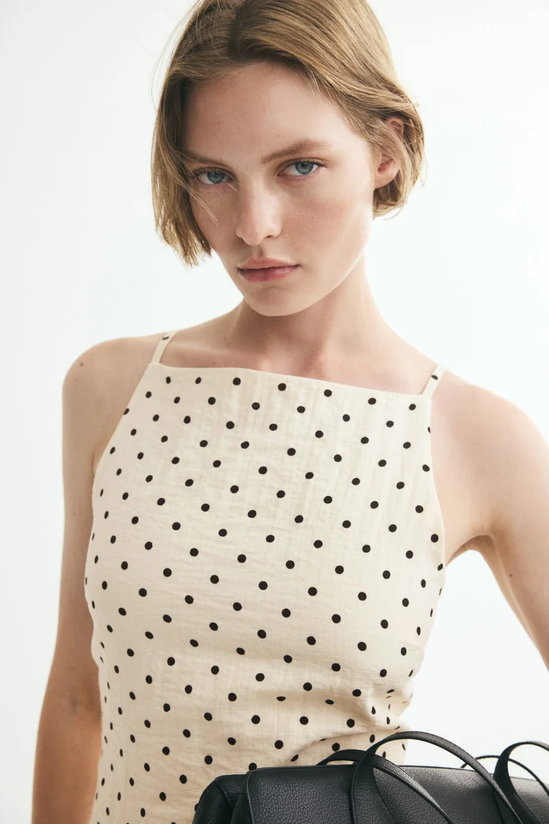 H&M  Sleeveless crêpe dress for Women | Best Price UAE