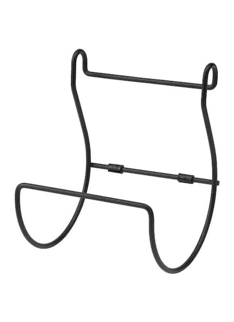 Kitchen roll holder black