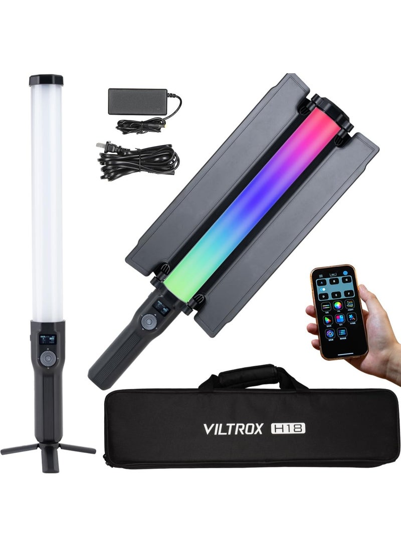 فيلتروكس Viltrox H18 Double-Sided Bi-Color-RGB LED Tube Light - Image 1