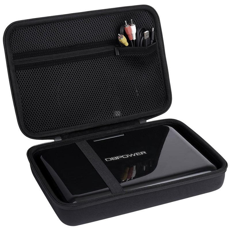 Khanka Hard Travel Case Replacement for DBPOWER 11.5" / 12" Portable DVD Player, Case Only (Black) - Image 1