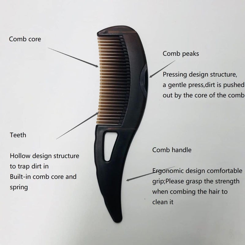 KRIPESH Hair for Women Wet Hair Brush Kangi for Hair Growth AntiDandruff and Scalp Oil AntiDandruff Massager Comb Dandruff Comb Bristles Easily Take Away the Dandruff Painless for Men - Image 5