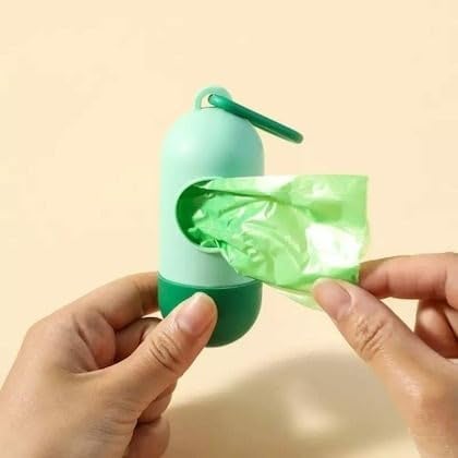 Mummamia Tie & Toss Diaper Disposal Bag Dispenser with 2 Garbage bag Rolls (GREEN) - Image 4