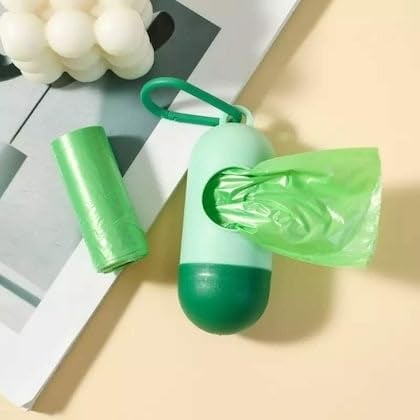 Mummamia Tie & Toss Diaper Disposal Bag Dispenser with 2 Garbage bag Rolls (GREEN) - Image 3