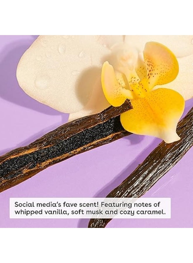 eos Cashmere Body Oil, Vanilla Cashmere, 24 Hour Moisture, Plant-Based Squalane to Soothe, Soften And Smooth Dry Skin, Body Oil, 6 fl oz - Image 3