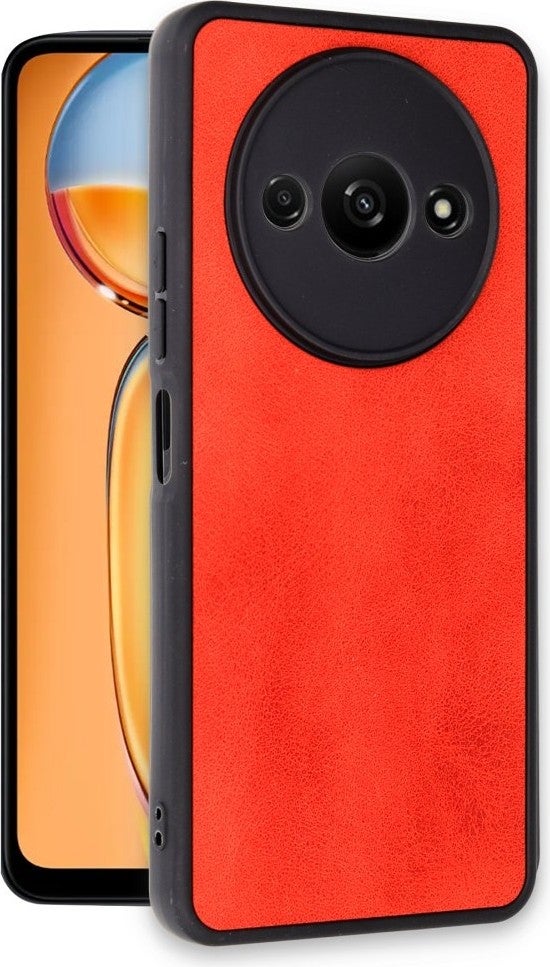 FUJİMAX FUJIMAX Xiaomi Poco C61 Case Full Protection Against Scratches and Impacts Leather Cover with Lens and Camera Protection - Image 3