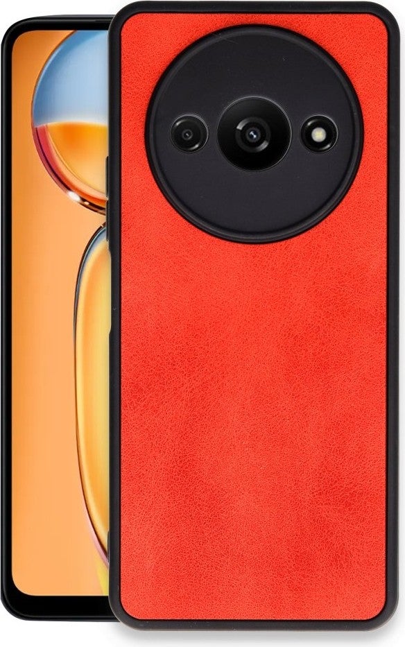 FUJİMAX FUJIMAX Xiaomi Poco C61 Case Full Protection Against Scratches and Impacts Leather Cover with Lens and Camera Protection - Image 1