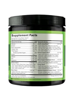 NATURELO Raw Greens Whole Food Powder - Mixed Berry Flavor - Formulated to Support Energy, Immunity, & Detox Dietary Supplement - 240g, 8.5oz  - Image 3