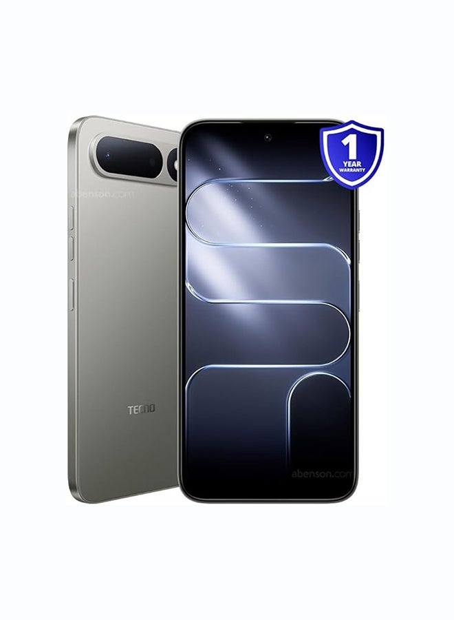 تكنو سبارك 50 5G ثنائي الشريحة رمادي تيتانيوم 8GB RAM 256GB - النسخة العالمية - Image 1