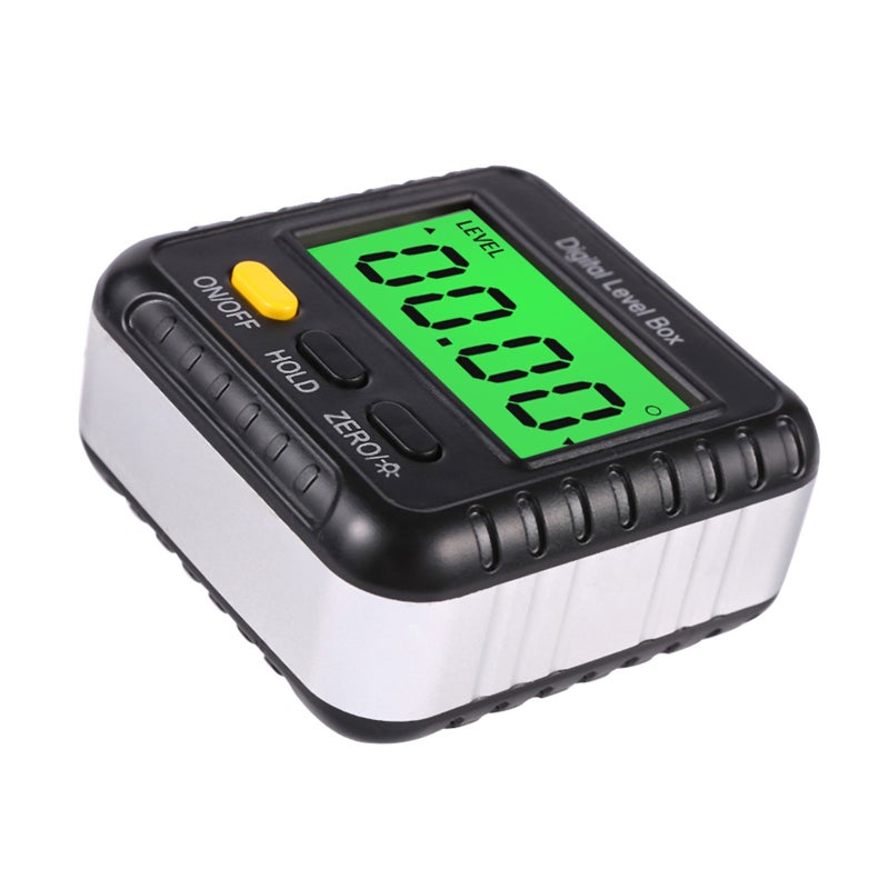 Digital Angle Finder Gauge 360 Degree Mini Digital Protractor Inclinometer Magnetic Angle Cube Electronic Level Box with LCD Display for Construction Automobile Repair Carpenter Craftsman Home - Image 4