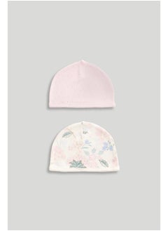 mothercare Blossom Baby Hats - 2 Pack  - Image 1