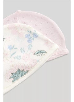 mothercare Blossom Baby Hats - 2 Pack  - Image 2