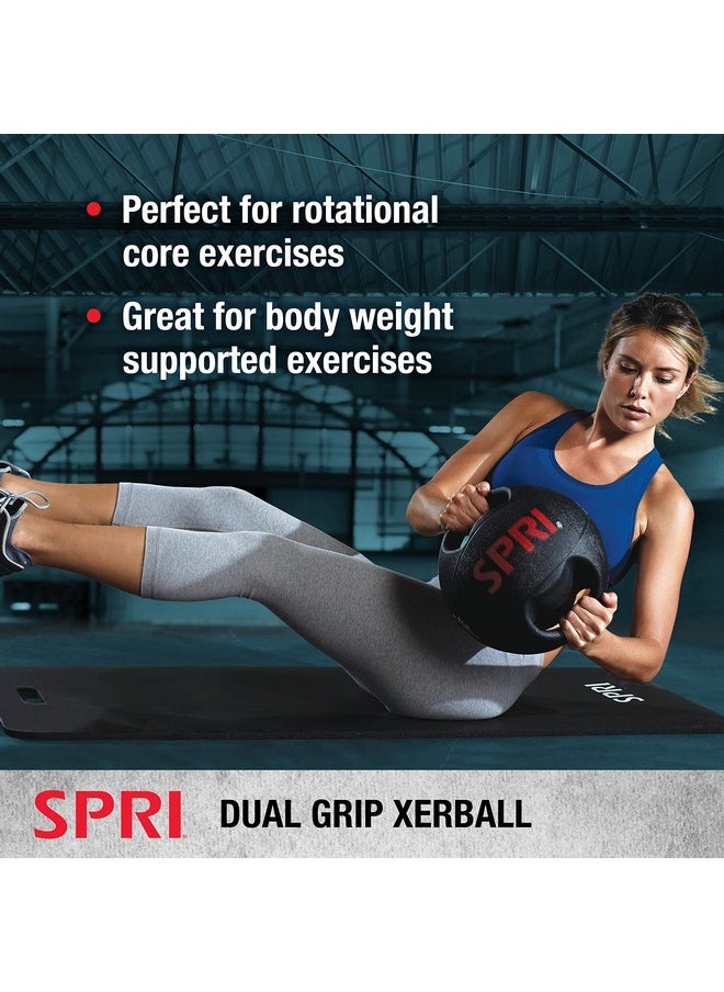 SPRI Xerball Medicine Ball with Handles - Weighted Ball for Exercise (6 lbs, 8, 10, 12, 14, 16, 18, 20 Pounds) - Med Ball for Abs, Core, Strength Training - 10 Pound - pzsku/ZC765B7144D7451BB8B76Z/45/_/1741329855/00a6d7c6-2272-4f8c-bbca-758d498c8dbd