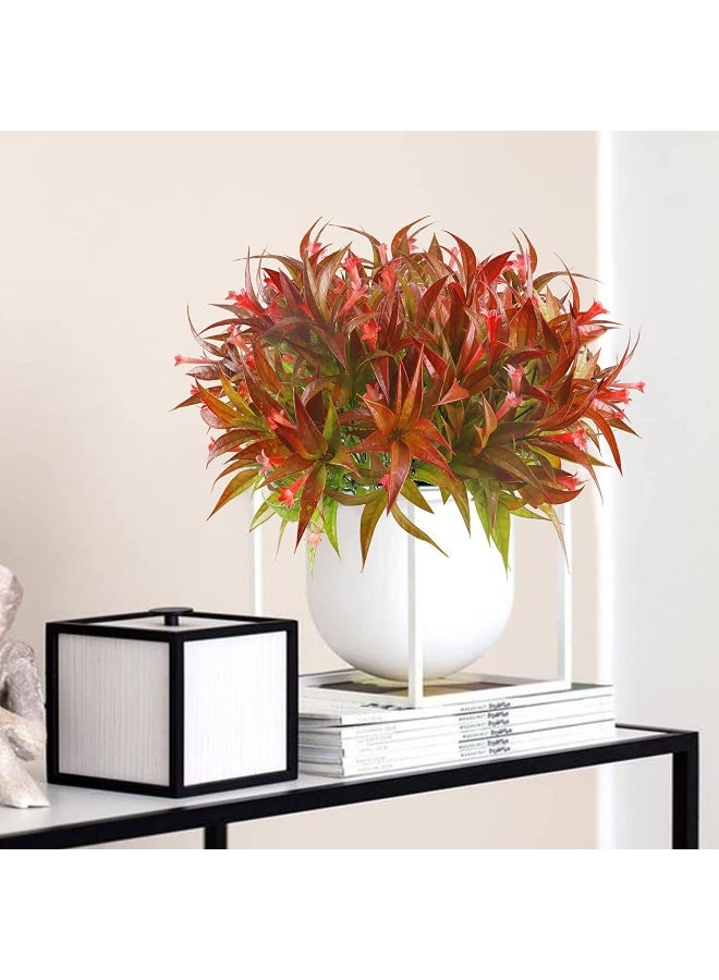 NeeMee Outdoor UV-Resistant Artificial Trumpet Flower Home Window and Door Decoration - 33cm - Image 5