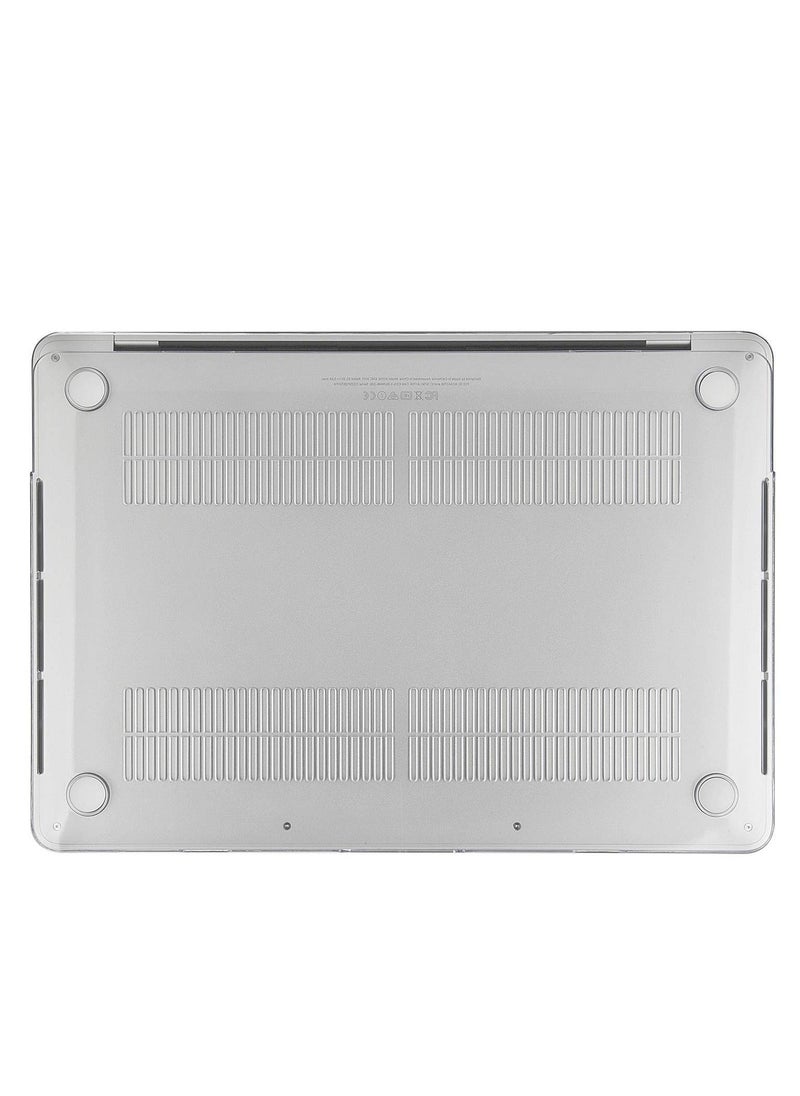 Generic - Hard Shell Case Protective Snap On Cover Compatible with Apple MacBook Pro 15 inch 2019 2018 2017 2016 Release A1990 A1707 with Touch Bar and Touch ID (Crystal Clear) - Image 1