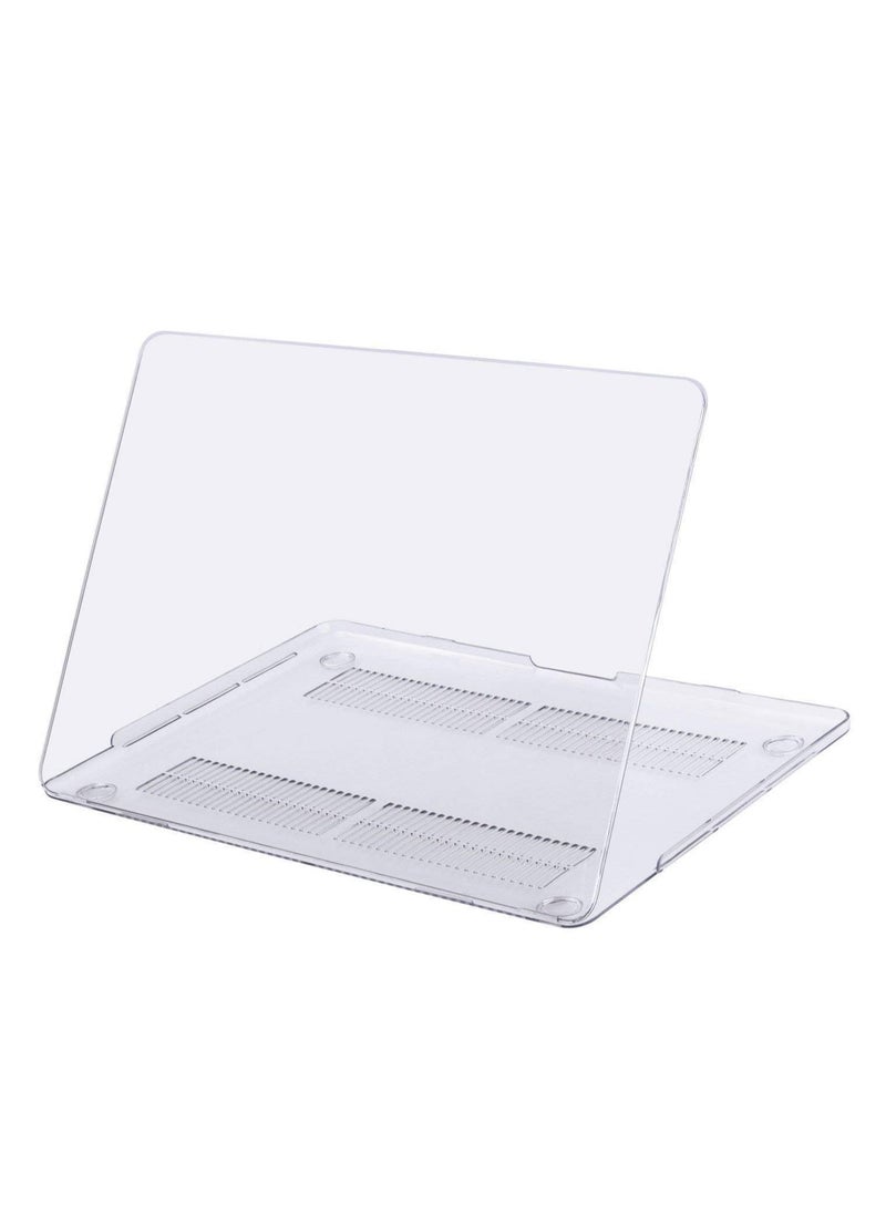 Generic - Hard Shell Case Protective Snap On Cover Compatible with Apple MacBook Pro 15 inch 2019 2018 2017 2016 Release A1990 A1707 with Touch Bar and Touch ID (Crystal Clear) - Image 1