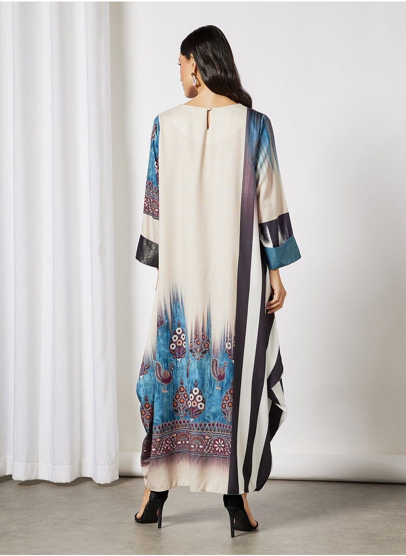 Thouq - All-Over Print Jalabiya - Image 1