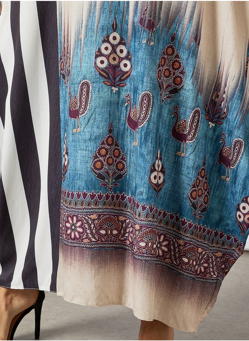 Thouq - All-Over Print Jalabiya - Image 1