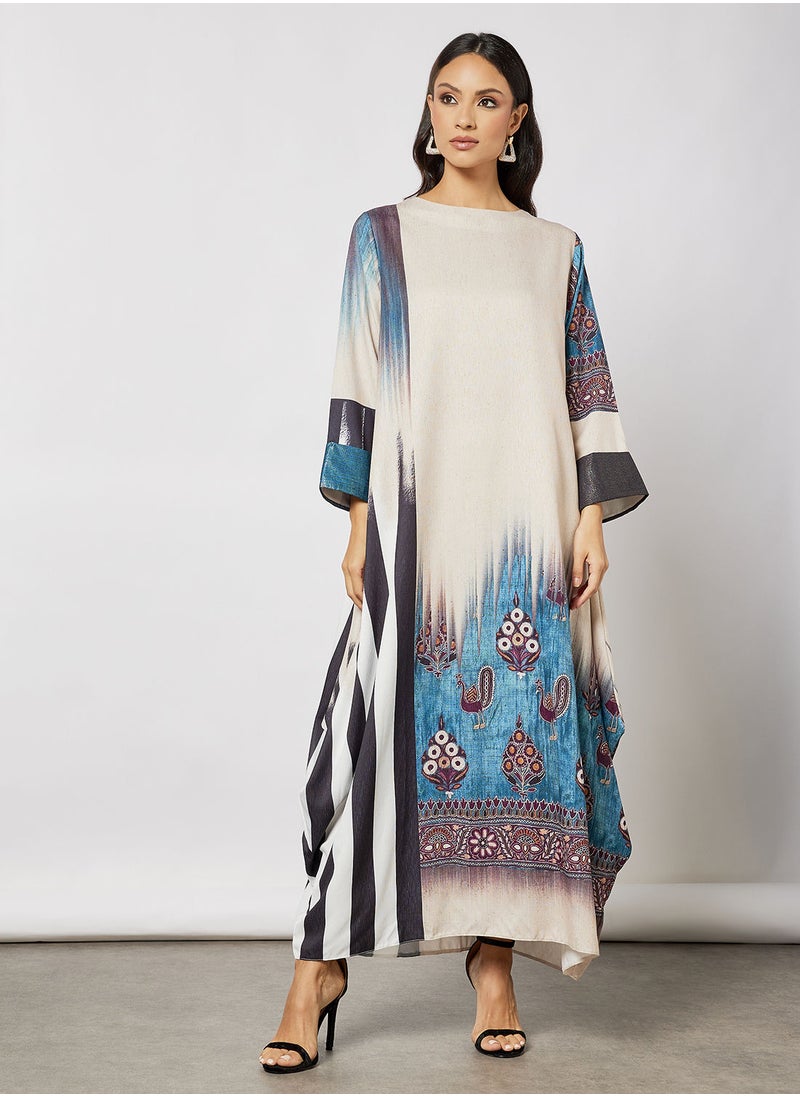 Thouq - All-Over Print Jalabiya - Image 1