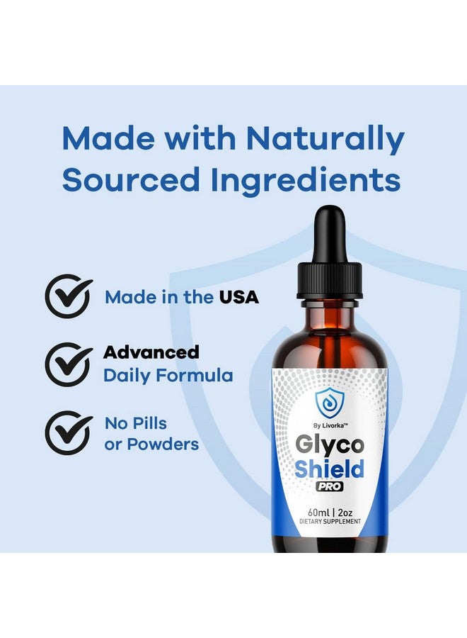LIVORKA (2 Pack) Glyco Shield Drops - Official GlycoShield Pro Blood Formula Support Supplement Drops - Maximum Strength Original Natural to Overall Wellness and Support Health Reviews, 2 Bottles for 2 Months - Image 5