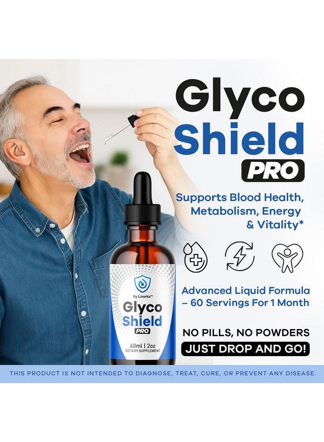 LIVORKA (2 Pack) Glyco Shield Drops - Official GlycoShield Pro Blood Formula Support Supplement Drops - Maximum Strength Original Natural to Overall Wellness and Support Health Reviews, 2 Bottles for 2 Months - Image 2