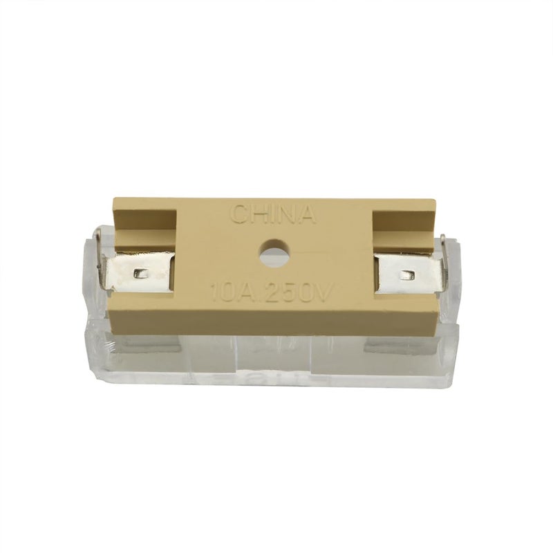 klarako 8PCS 6 X 30mm Fuse PCB Panel Mount Holder Case 250V 10A Dual Terminals - Image 3